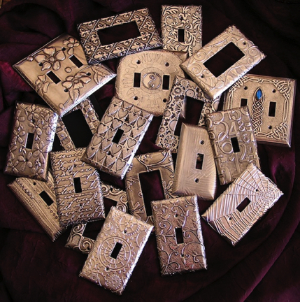 Repujado
Pewter Switchplate Covers